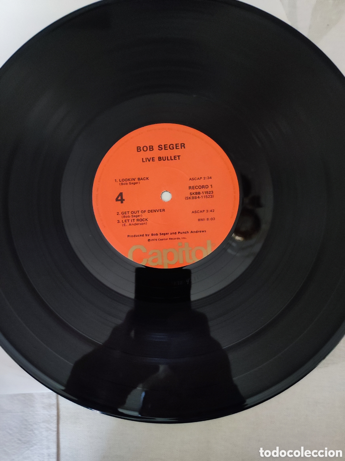 Discos de vinilo: BOB SEGER - LIVE BULLET - Foto 6