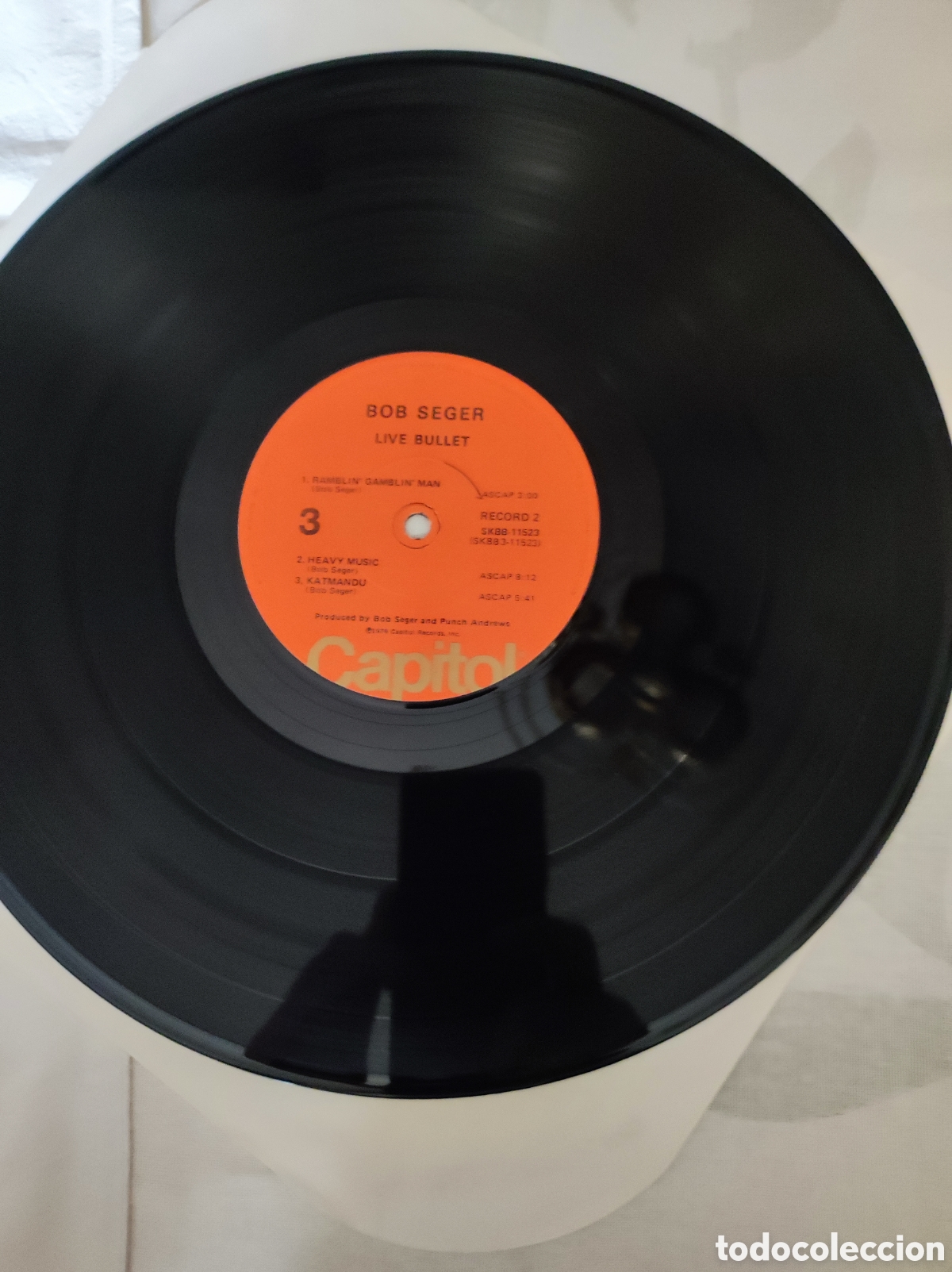 Discos de vinilo: BOB SEGER - LIVE BULLET - Foto 8