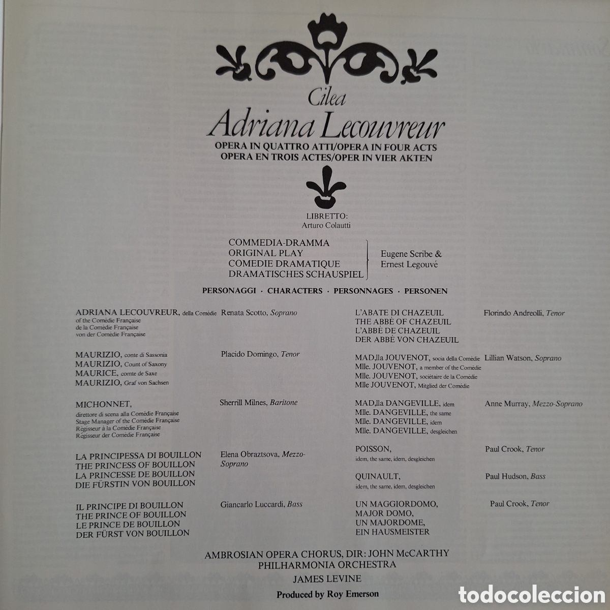 Discos de vinilo: Caja Adriana Lecouvreur. - Foto 2