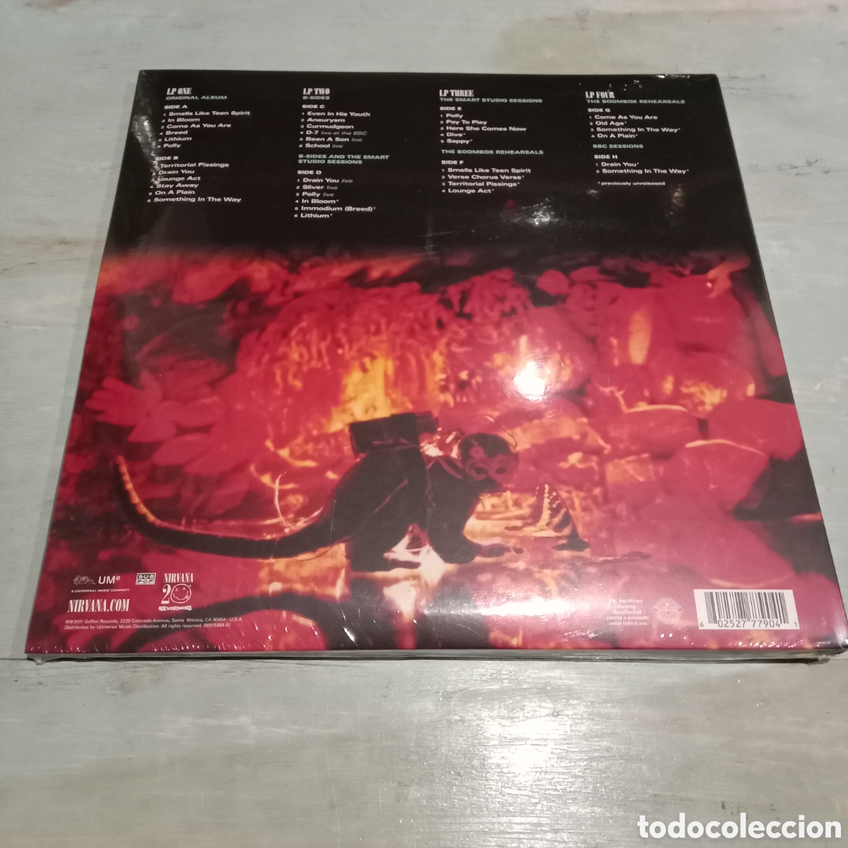 Discos de vinilo: NIRVANA - NEVERMIND 20th ANNIVERSARY DELUXE EDICI&Oacute;N - 4 LP - Foto 2