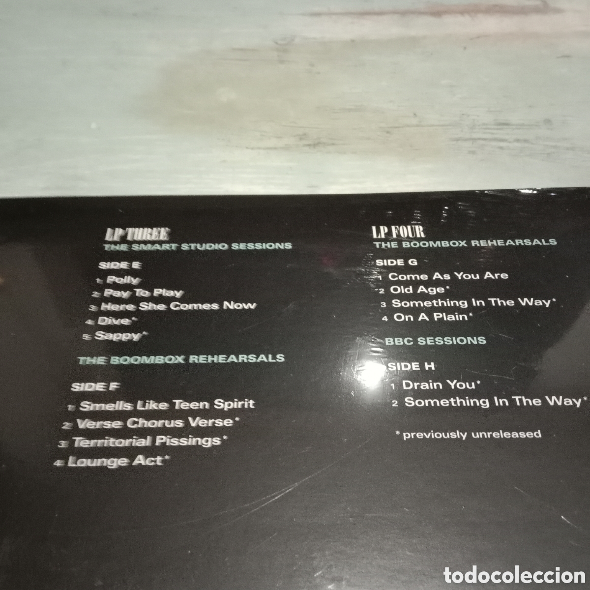 Discos de vinilo: NIRVANA - NEVERMIND 20th ANNIVERSARY DELUXE EDICI&Oacute;N - 4 LP - Foto 6