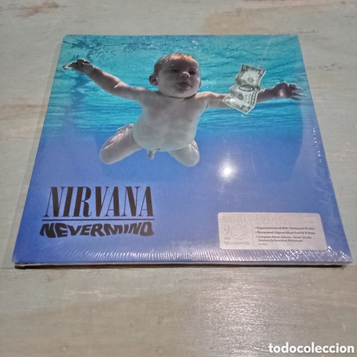 Discos de vinilo: NIRVANA - NEVERMIND 20th ANNIVERSARY DELUXE EDICI&Oacute;N - 4 LP - Foto 1