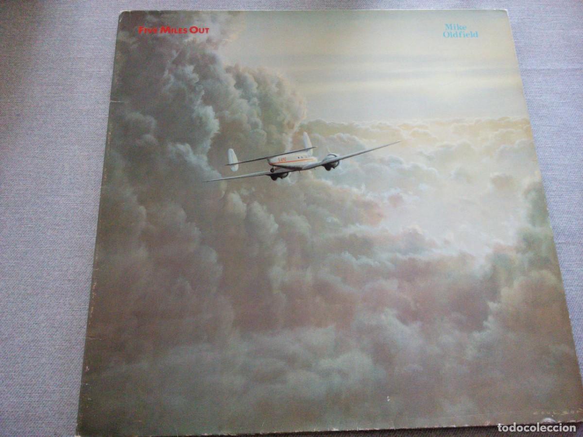Discos de vinilo: MIKE OLDFIELD FIVE MILES OUT LP 1982 GATEFOLD - Foto 1
