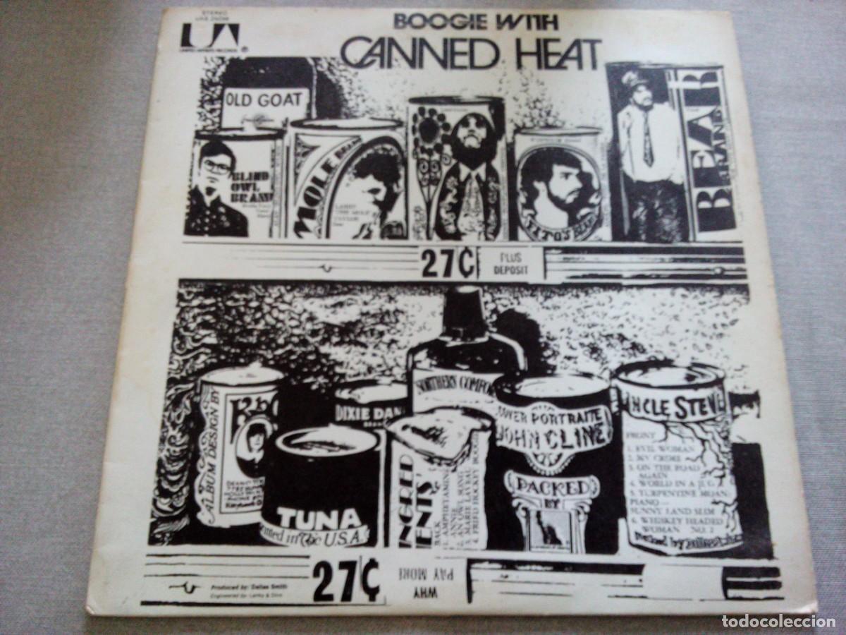 Discos de vinilo: CANNED HEAT BOOGIE WITH LP - Foto 1