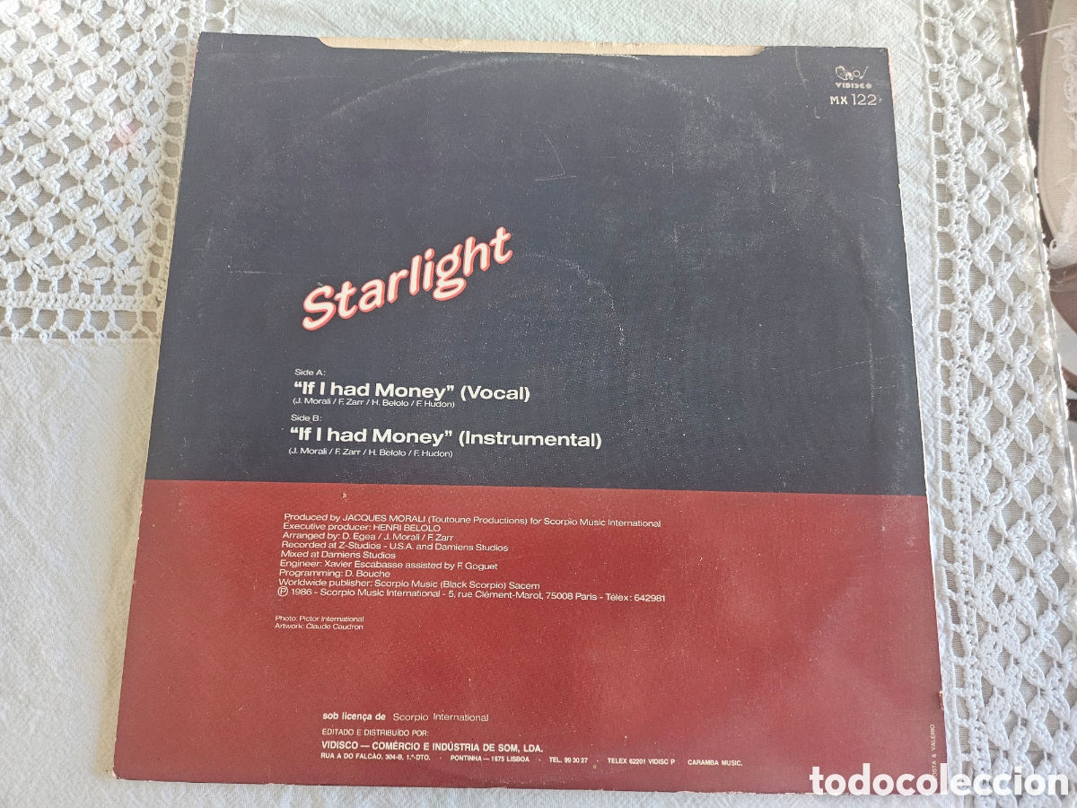 Discos de vinilo: Maxi Single Starlight If I had money - Foto 3
