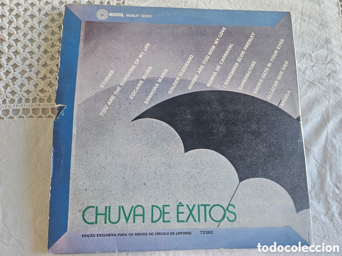 Discos de vinilo: Disco LP Chuva de &Eacute;xitos - Foto 6
