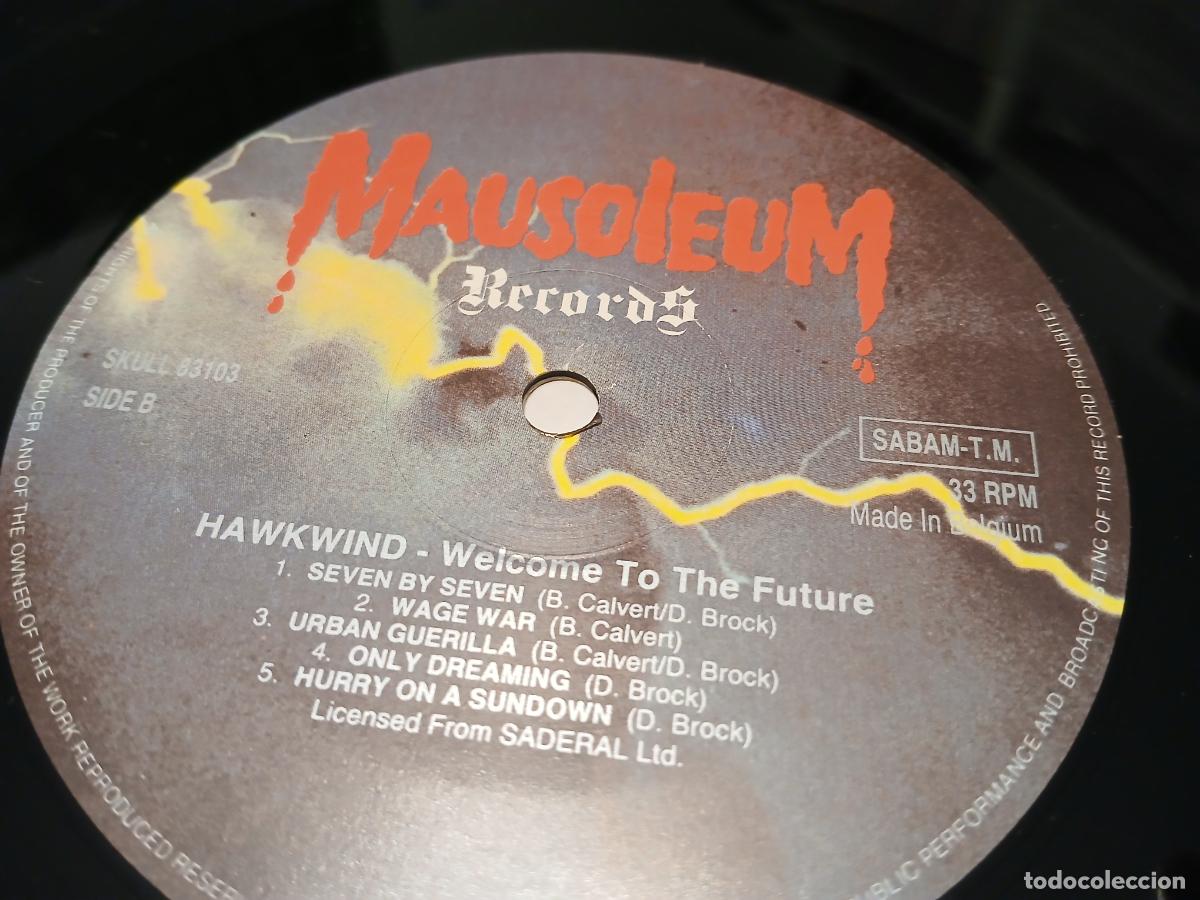 Discos de vinilo: Hawkwind &lrm;&ndash; Welcome To The Future- (1985) LP disco vinilo - Foto 2