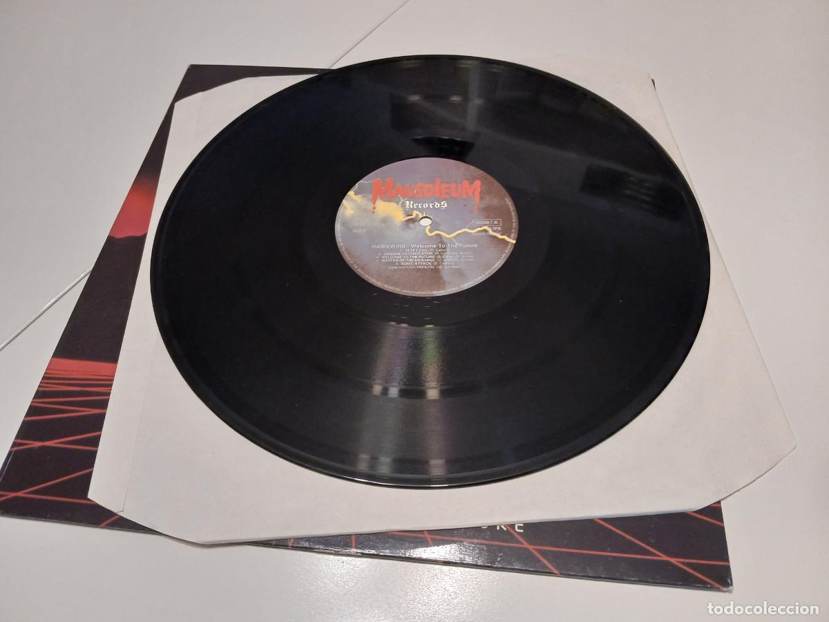 Discos de vinilo: Hawkwind &lrm;&ndash; Welcome To The Future- (1985) LP disco vinilo - Foto 4
