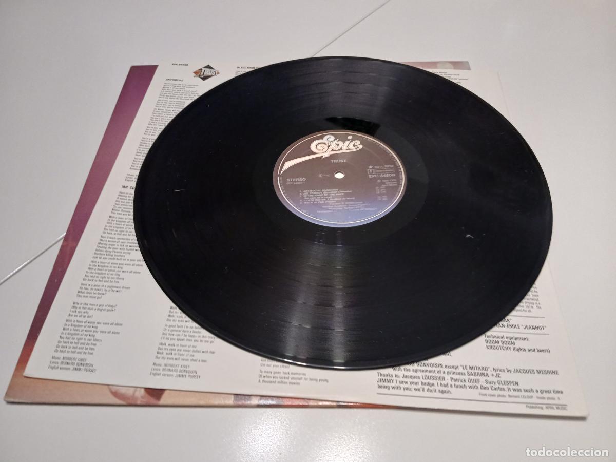 Discos de vinilo: Trust -Repression- (1980) LP disco vinilo - Foto 4