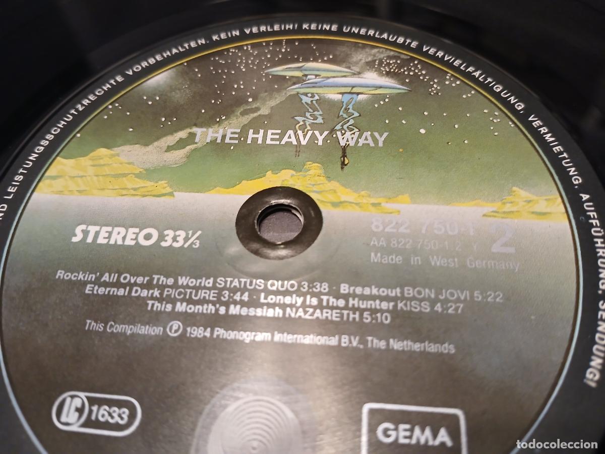 Discos de vinilo: The Heavy Way (1984) LP disco vinilo - Foto 2