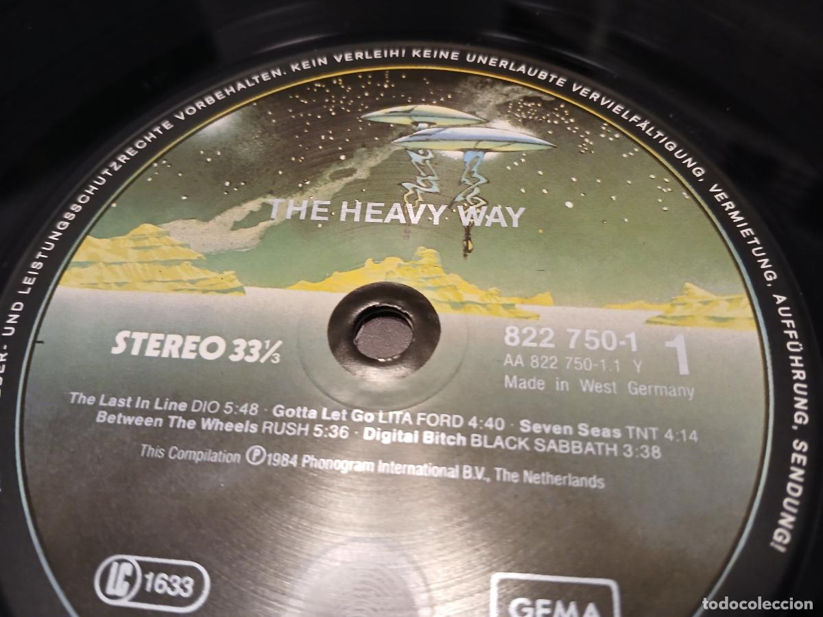 Discos de vinilo: The Heavy Way (1984) LP disco vinilo - Foto 3