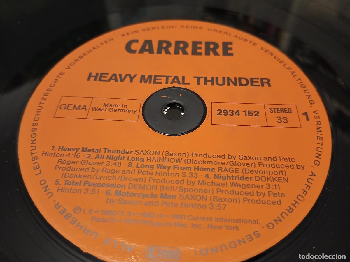 Discos de vinilo: Heavy Metal Thunder (1982) LP disco vinilo - Foto 2
