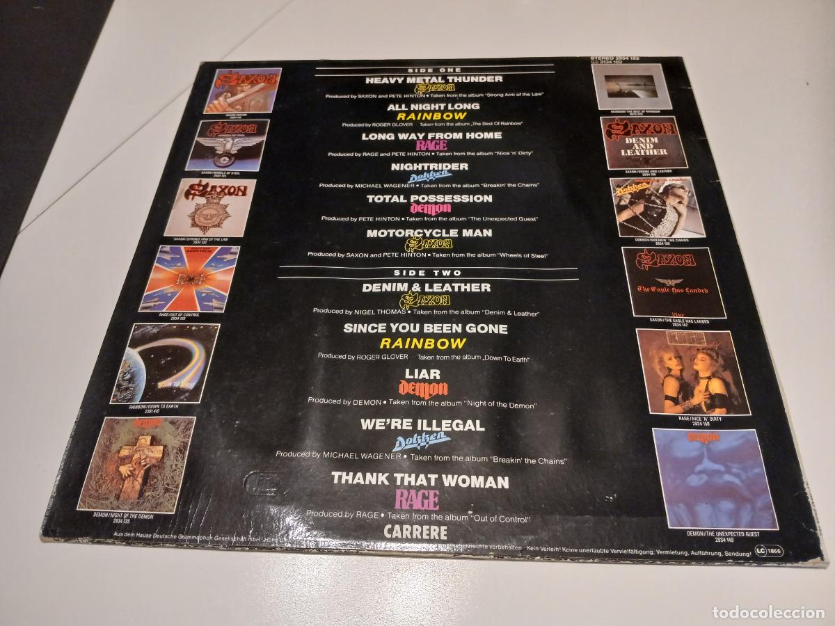 Discos de vinilo: Heavy Metal Thunder (1982) LP disco vinilo - Foto 7