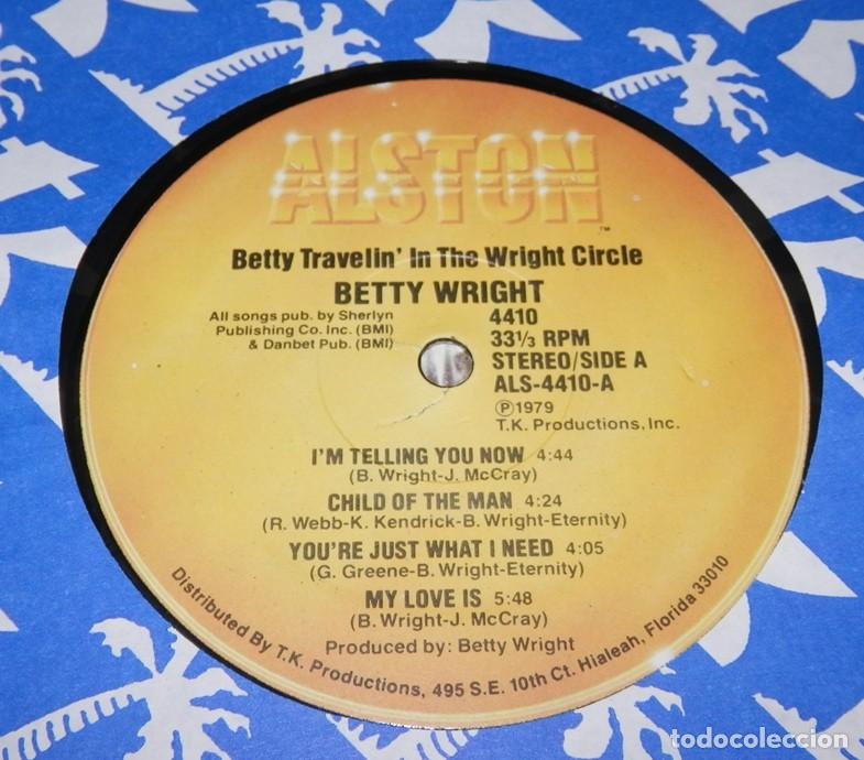 Discos de vinilo: DISCO LP DE VINILLO DE BETTY WRIGHT - Foto 3