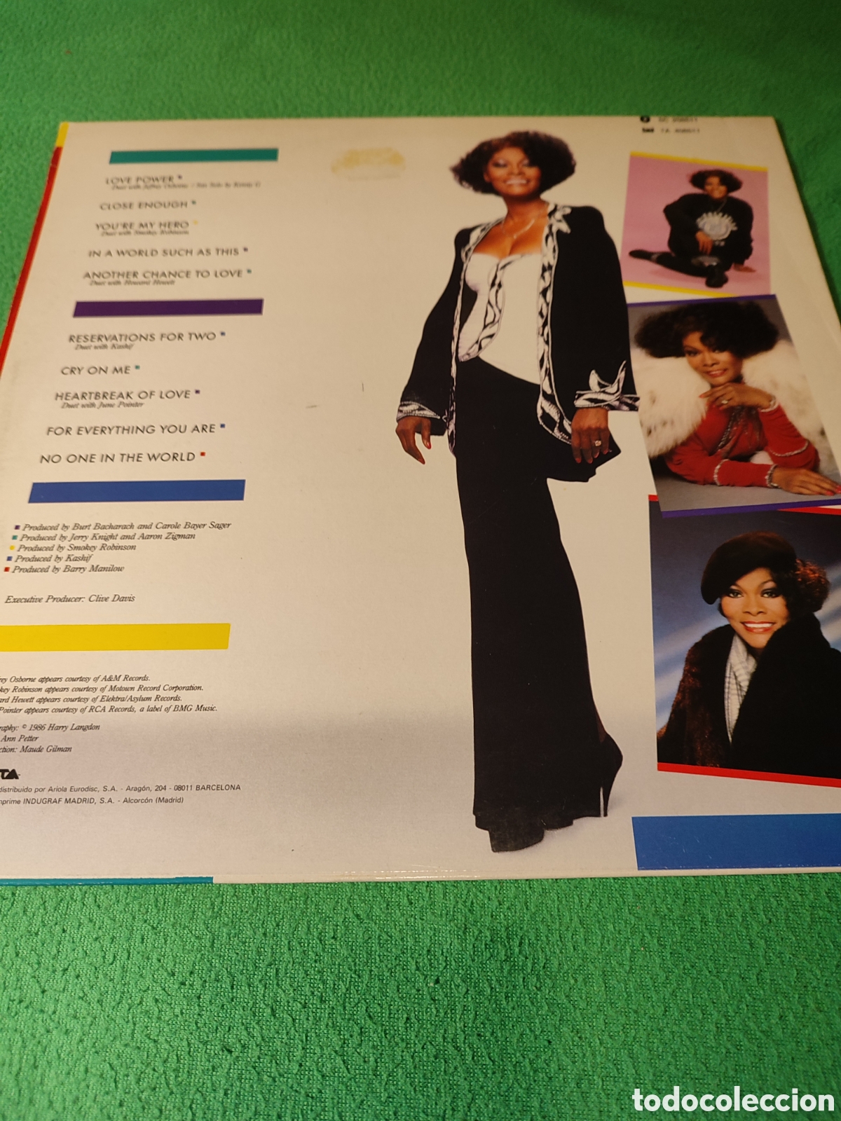 Discos de vinilo: Dionne Warwick - Reservations for two - Foto 2