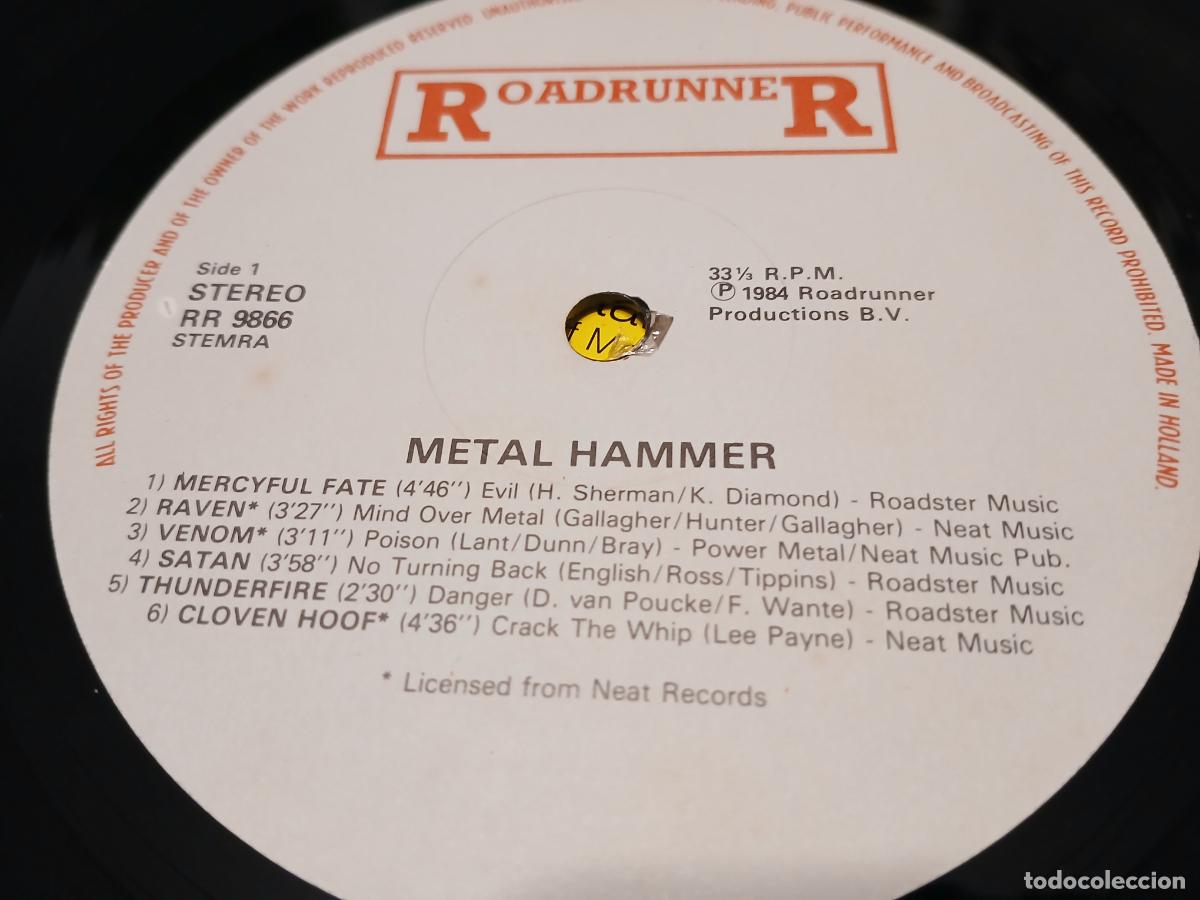 Discos de vinilo: Metal Hammer (1984) LP disco vinilo - Foto 2