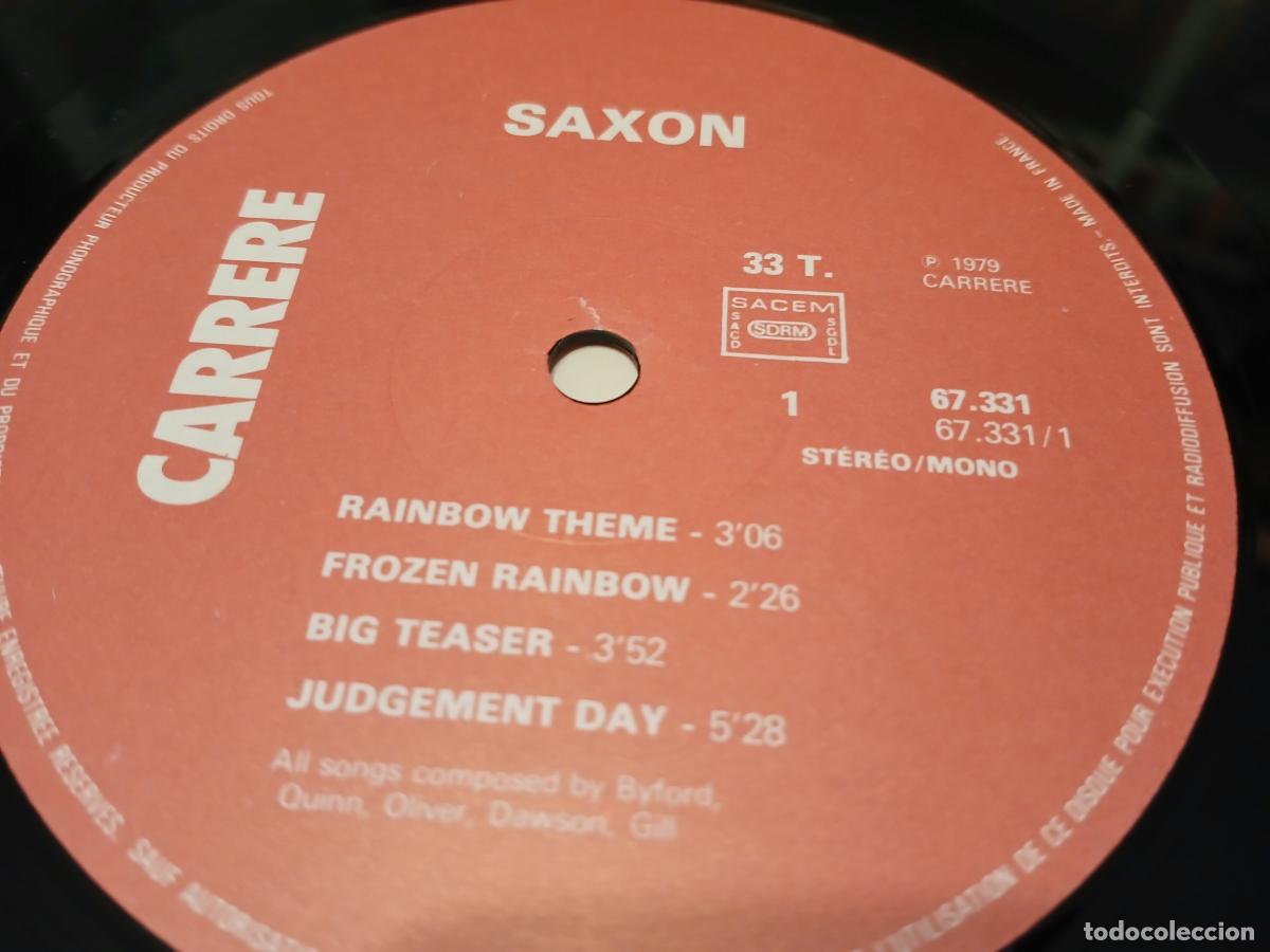 Discos de vinilo: Saxon &ndash; Saxon- (1979) LP disco vinilo - Foto 3