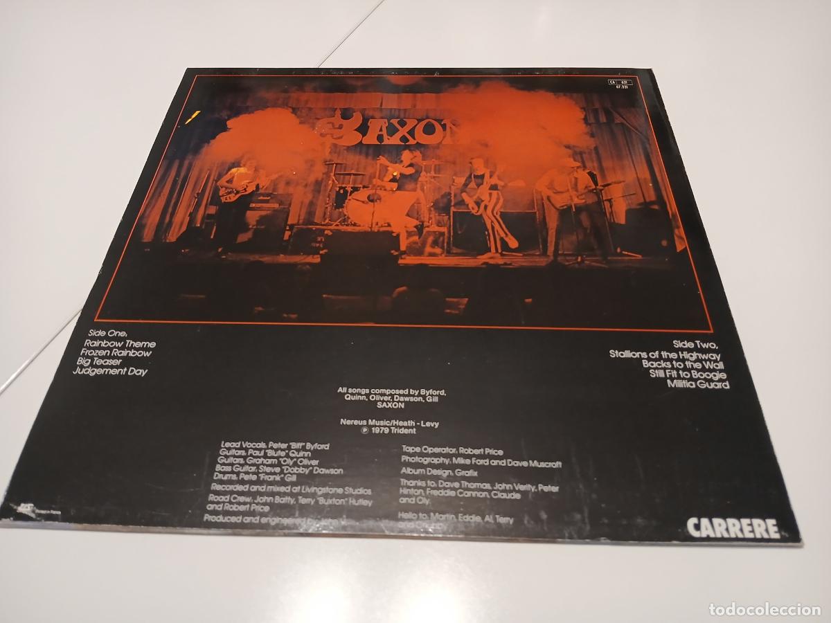 Discos de vinilo: Saxon &ndash; Saxon- (1979) LP disco vinilo - Foto 7