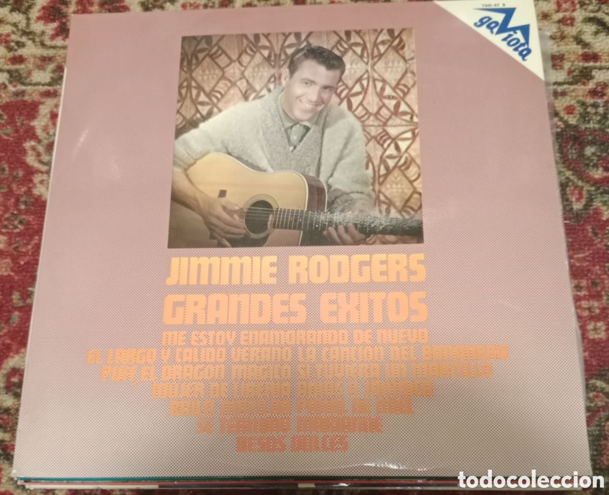 Discos de vinilo: Jimmie Rodgers - Grandes &eacute;xitos Lp - Foto 1