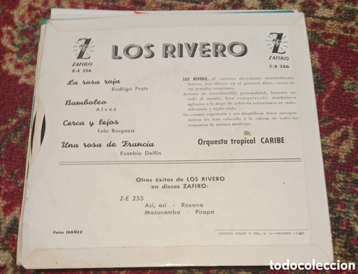 Discos de vinilo: Los Rivero - Cerca y lejos Ep - Foto 2
