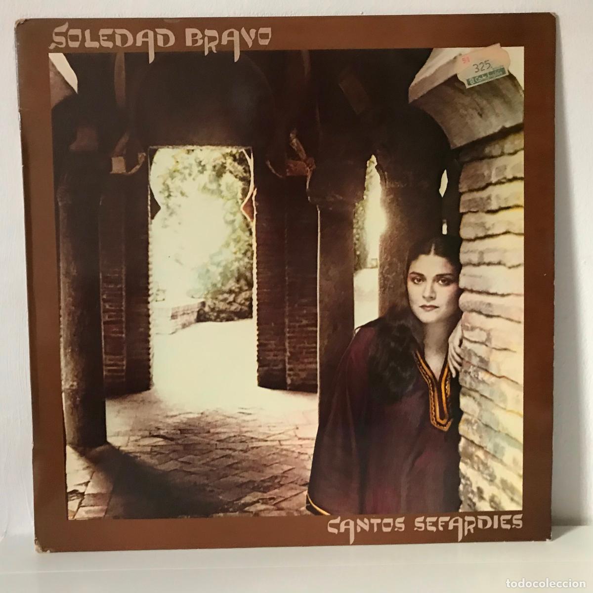 Discos de vinilo: Soledad Bravo. Cantos sefard&iacute;es. - Foto 1