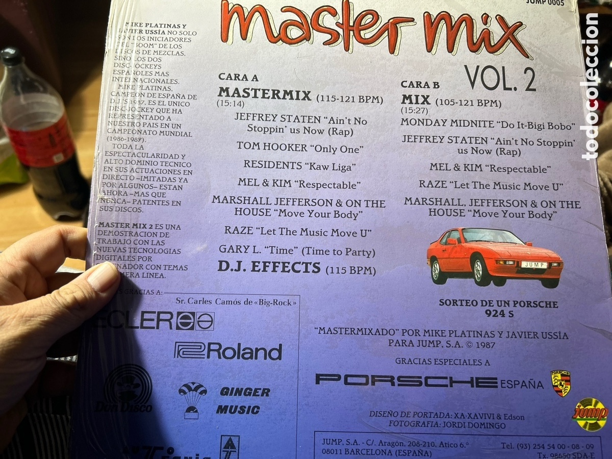 Discos de vinilo: Master mix vol2. Lp vinilo - Foto 2