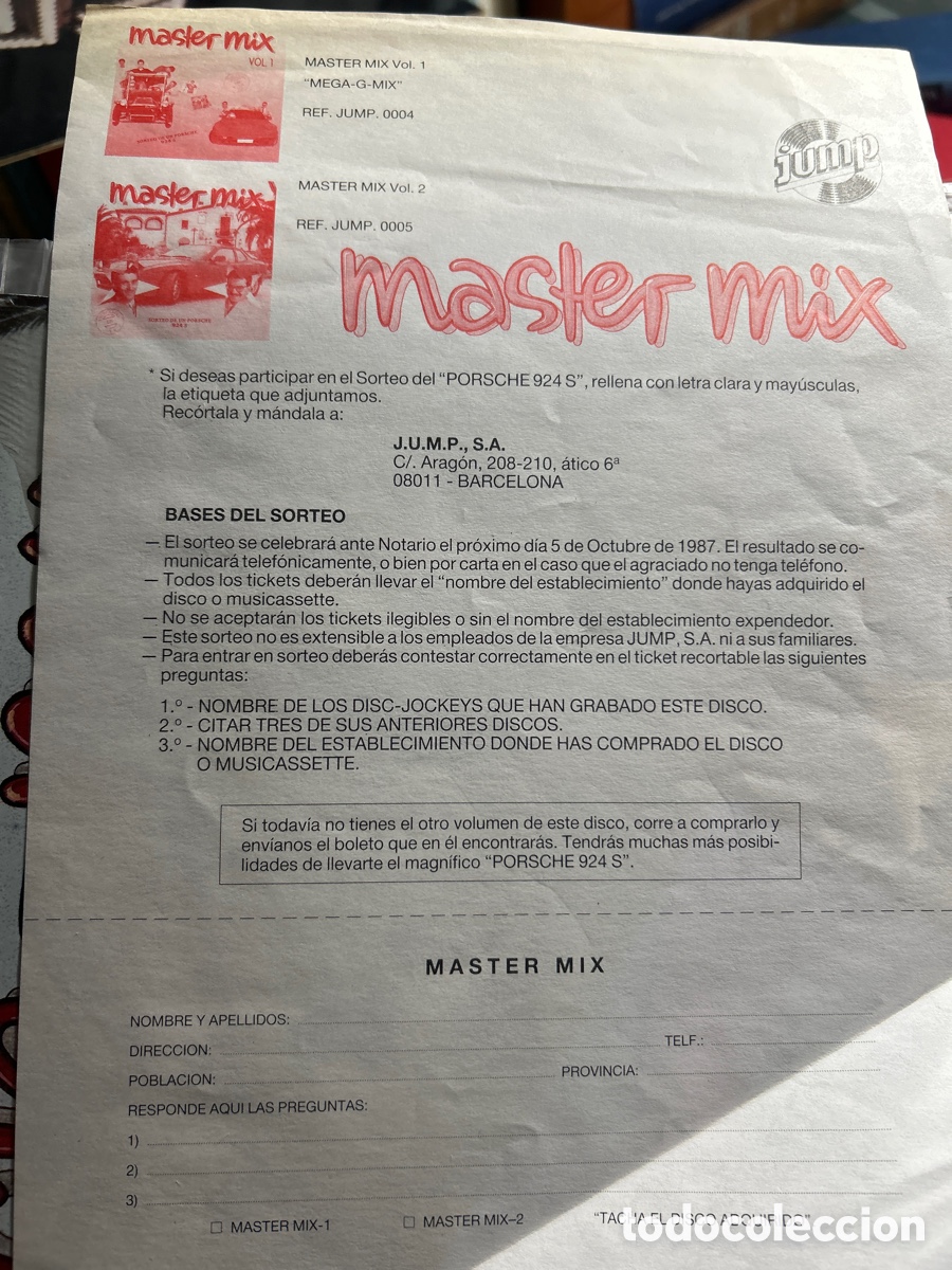 Discos de vinilo: Master mix vol2. Lp vinilo - Foto 3