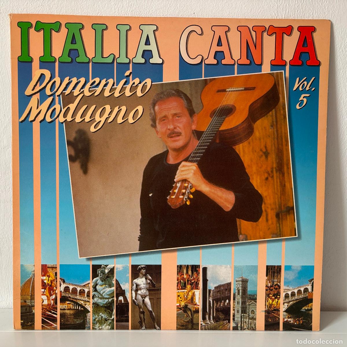 Discos de vinilo: Italia canta Vol 5. Domenico Modugno. - Foto 1
