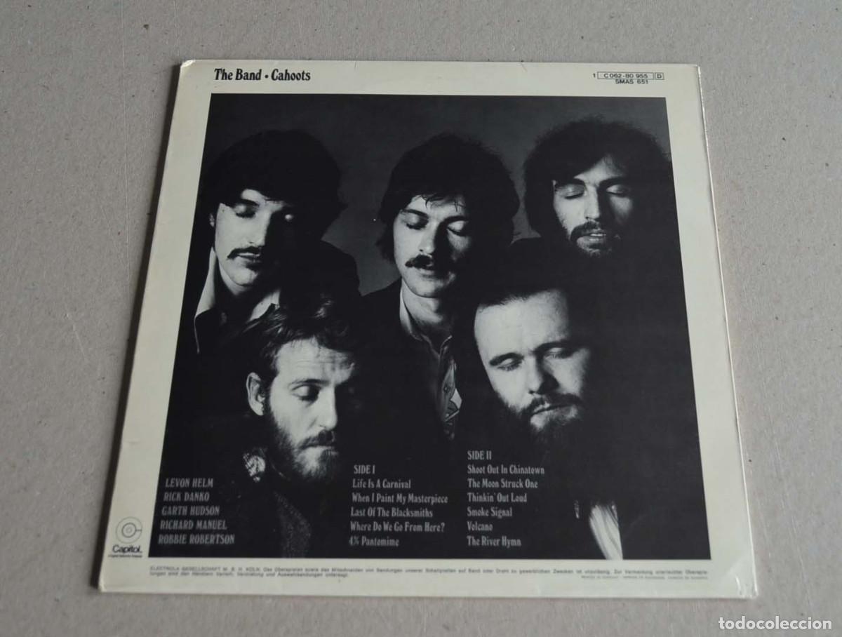 Discos de vinilo: THE BAND - CAHOOTS (ed. 1971) - Foto 2