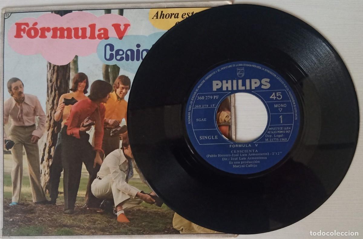 Discos de vinilo: F&oacute;rmula V. Cenicienta. Vinilo single. - Foto 2