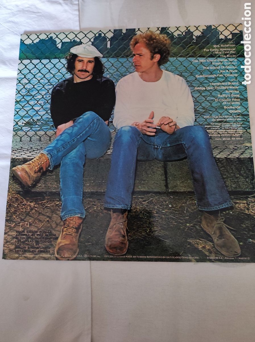 Discos de vinilo: SIMON & GARFUNKEL - GREATEST HITS - Foto 2