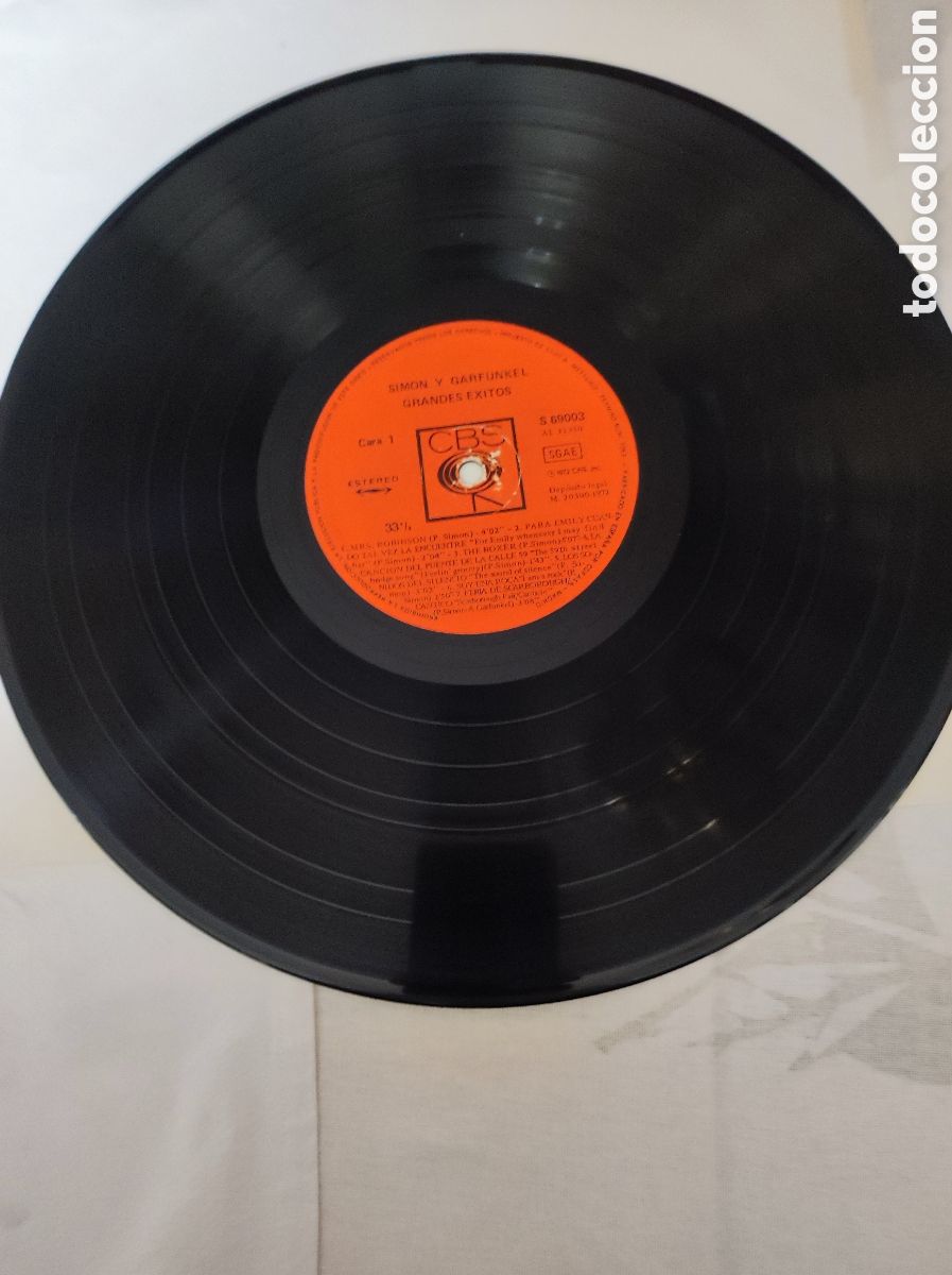 Discos de vinilo: SIMON & GARFUNKEL - GREATEST HITS - Foto 6