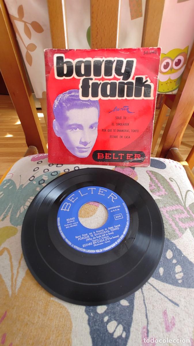 Discos de vinilo: BARRY FRANK-EP SOLO TU +3 - Foto 1