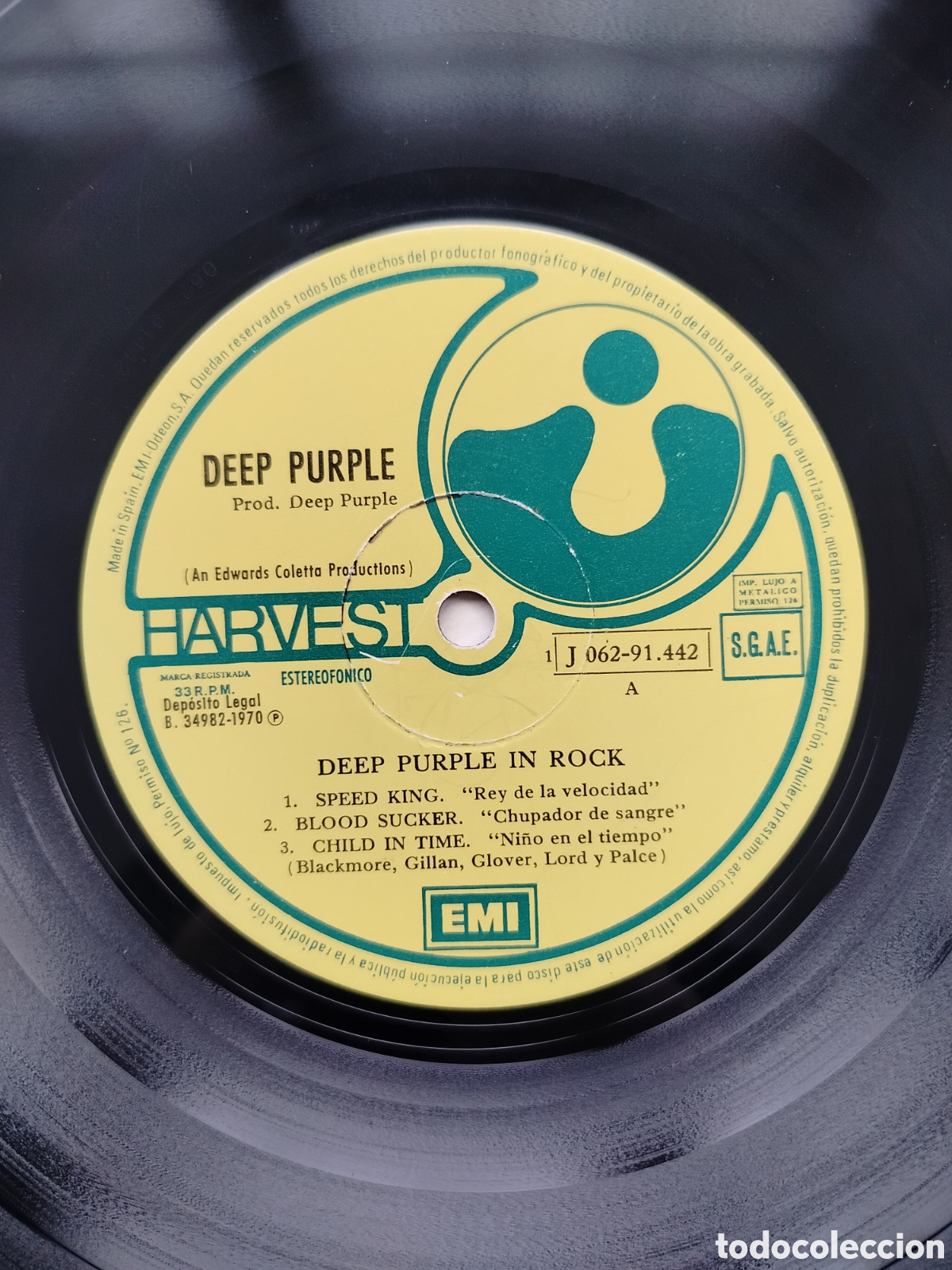 Discos de vinilo: Deep Purple LP In Rock - Foto 3