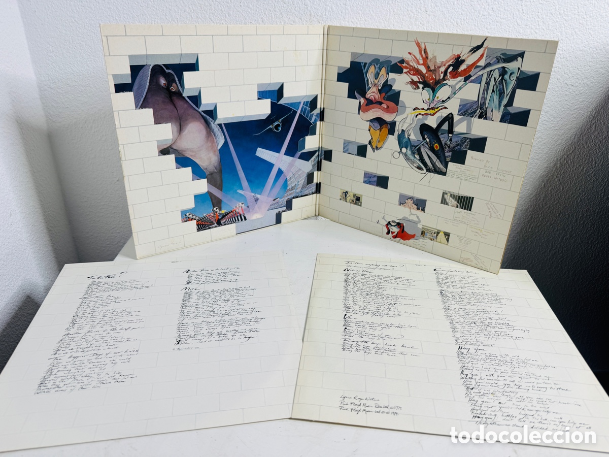 Discos de vinilo: Pink Floyd &lrm;&ndash; The Wall Vinilo Original 1979. - Foto 2