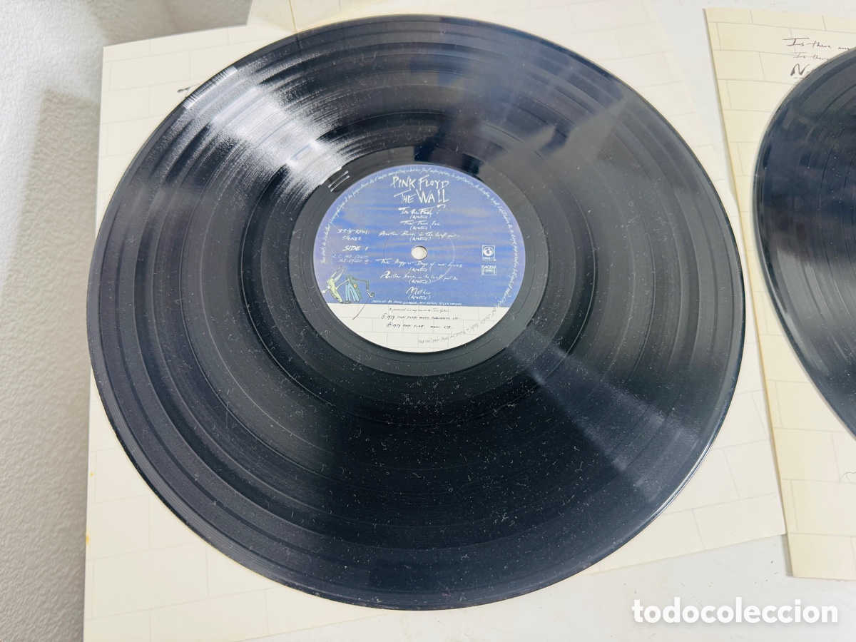 Discos de vinilo: Pink Floyd &lrm;&ndash; The Wall Vinilo Original 1979. - Foto 5