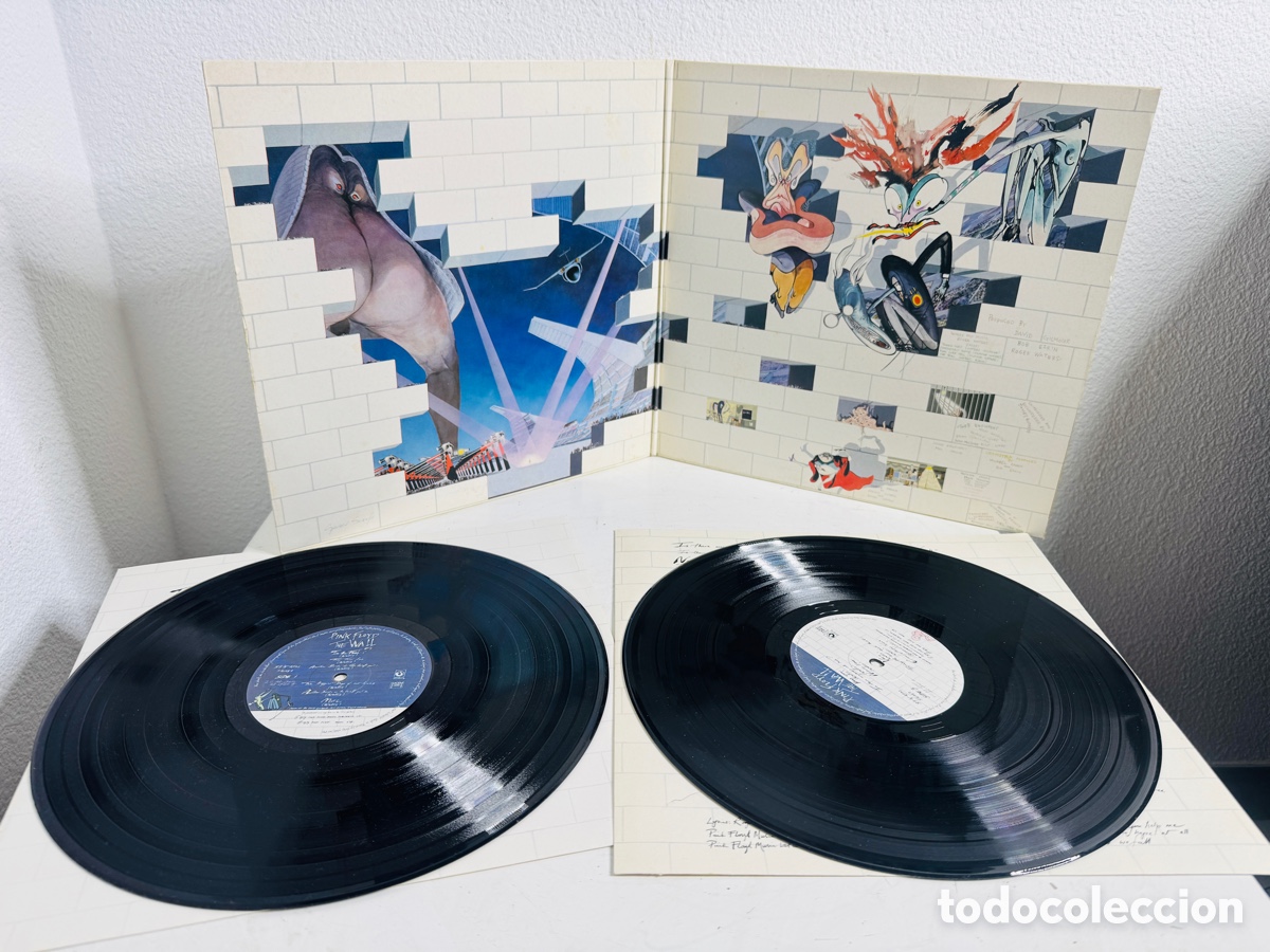 Discos de vinilo: Pink Floyd &lrm;&ndash; The Wall Vinilo Original 1979. - Foto 1