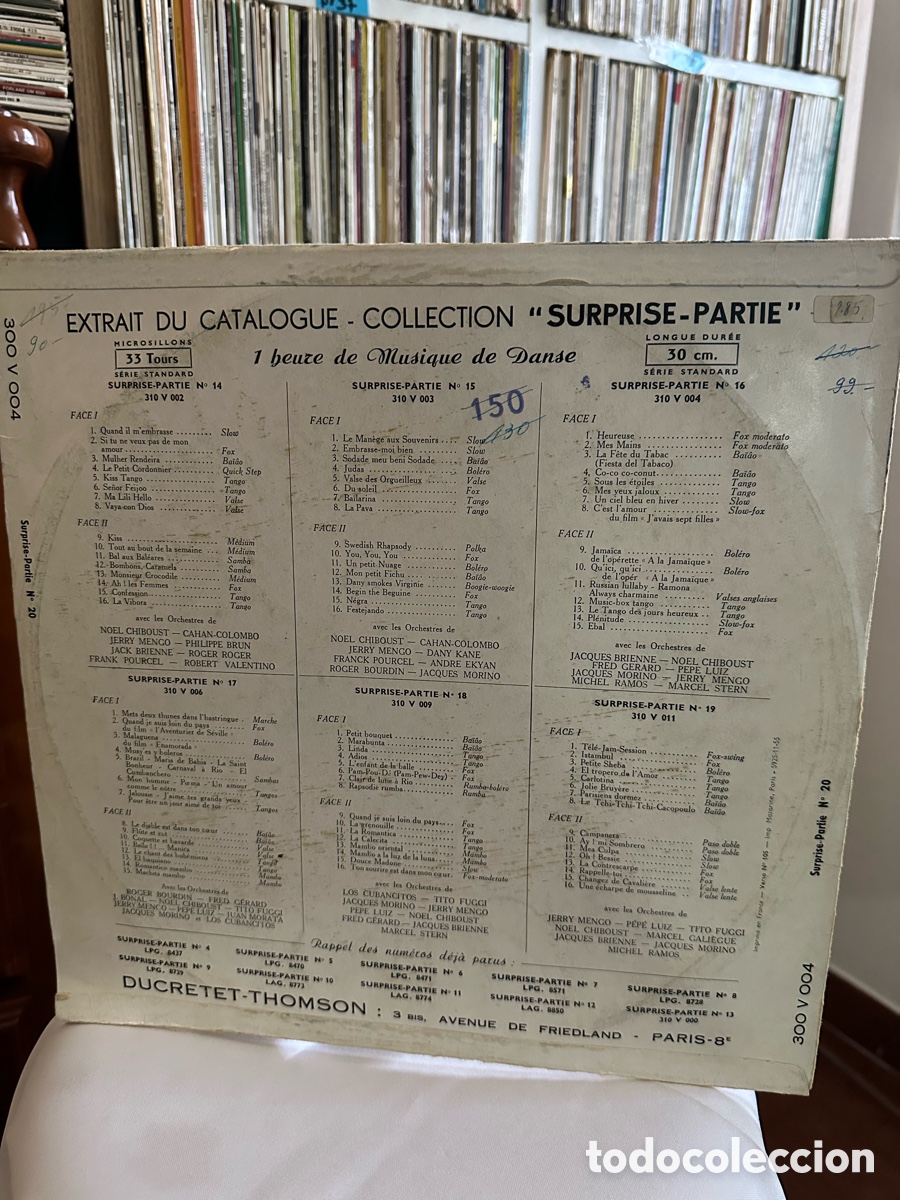 Discos de vinilo: EXTRAIT DU CATALOGUE - COLLECTION &rdquo;SURPRISE-PARTIE&rdquo; - Foto 2