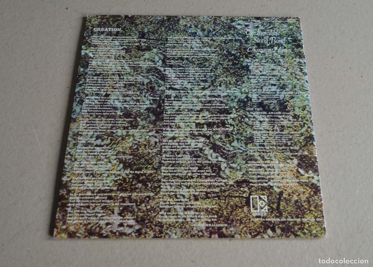 Discos de vinilo: INCREDIBLE STRING BAND - CHANGING HORSES - Foto 2