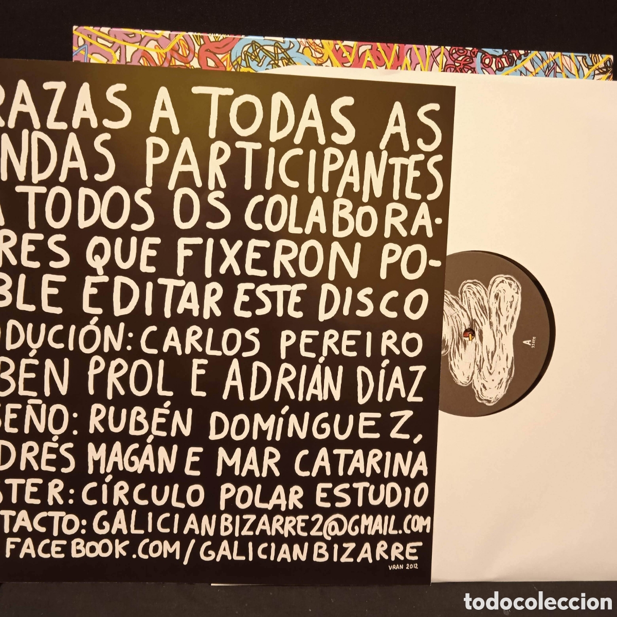 Discos de vinilo: GALICIAN BIZARRE II - VVAA - AUTOEDITADO? VINILO LP 2012 - Foto 5