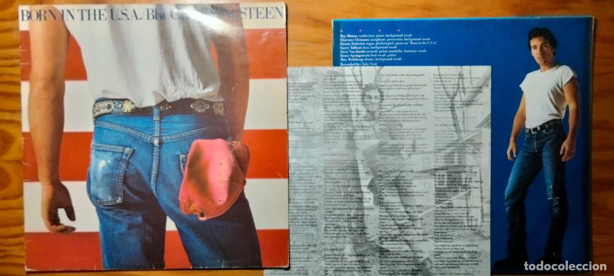 Discos de vinilo: LP - BRUCE SPRINGSTEEN - BORN IN THE U.S.A. - Foto 1