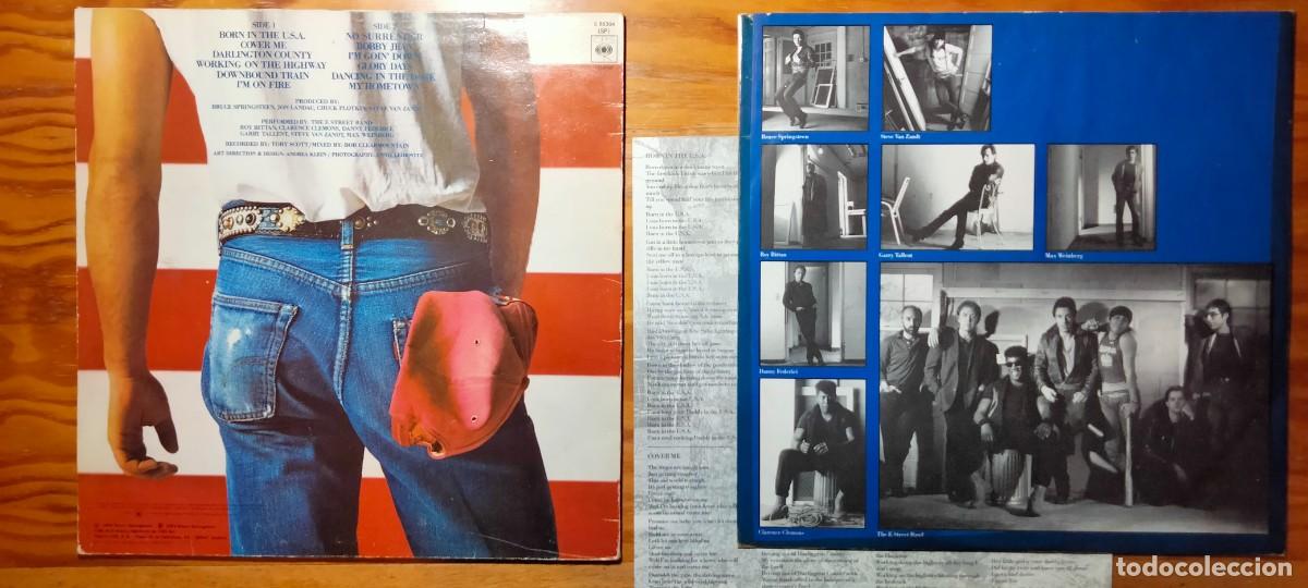 Discos de vinilo: LP - BRUCE SPRINGSTEEN - BORN IN THE U.S.A. - Foto 2