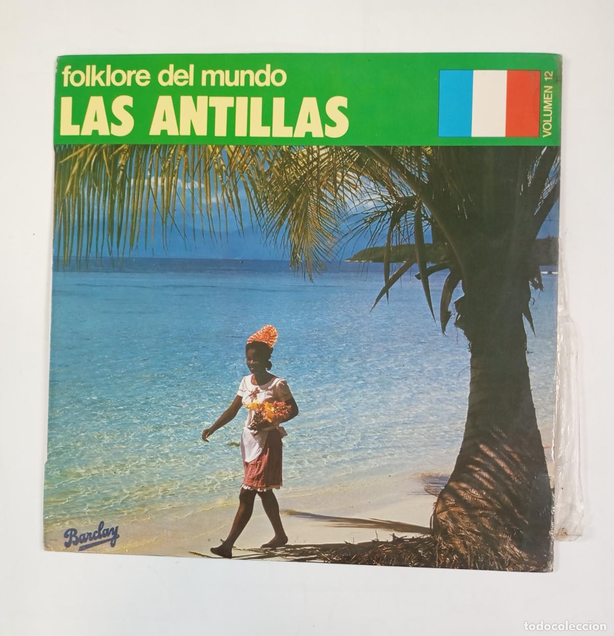 Discos de vinilo: FOLKLORE DEL MUNDO - LAS ANTILLAS - LP. TDKDA85 - Foto 1
