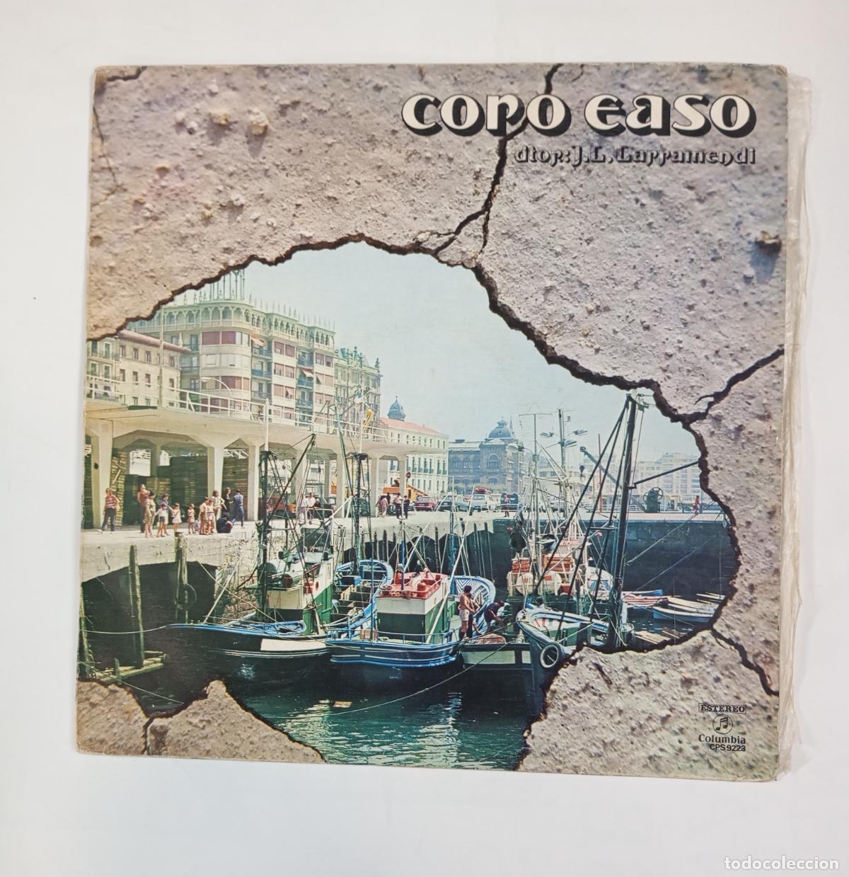 Discos de vinilo: CORO EASO - J.L. LARRAMENDI - LP. TDKDA85 - Foto 1
