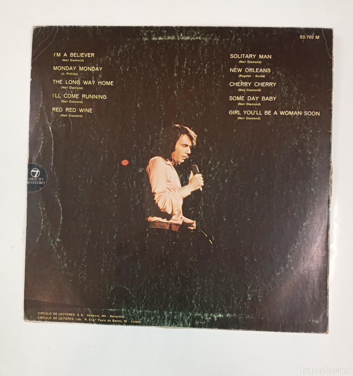 Discos de vinilo: NEIL DIAMOND, CHERRY CHERRY. LP. TDKLP17 - Foto 2