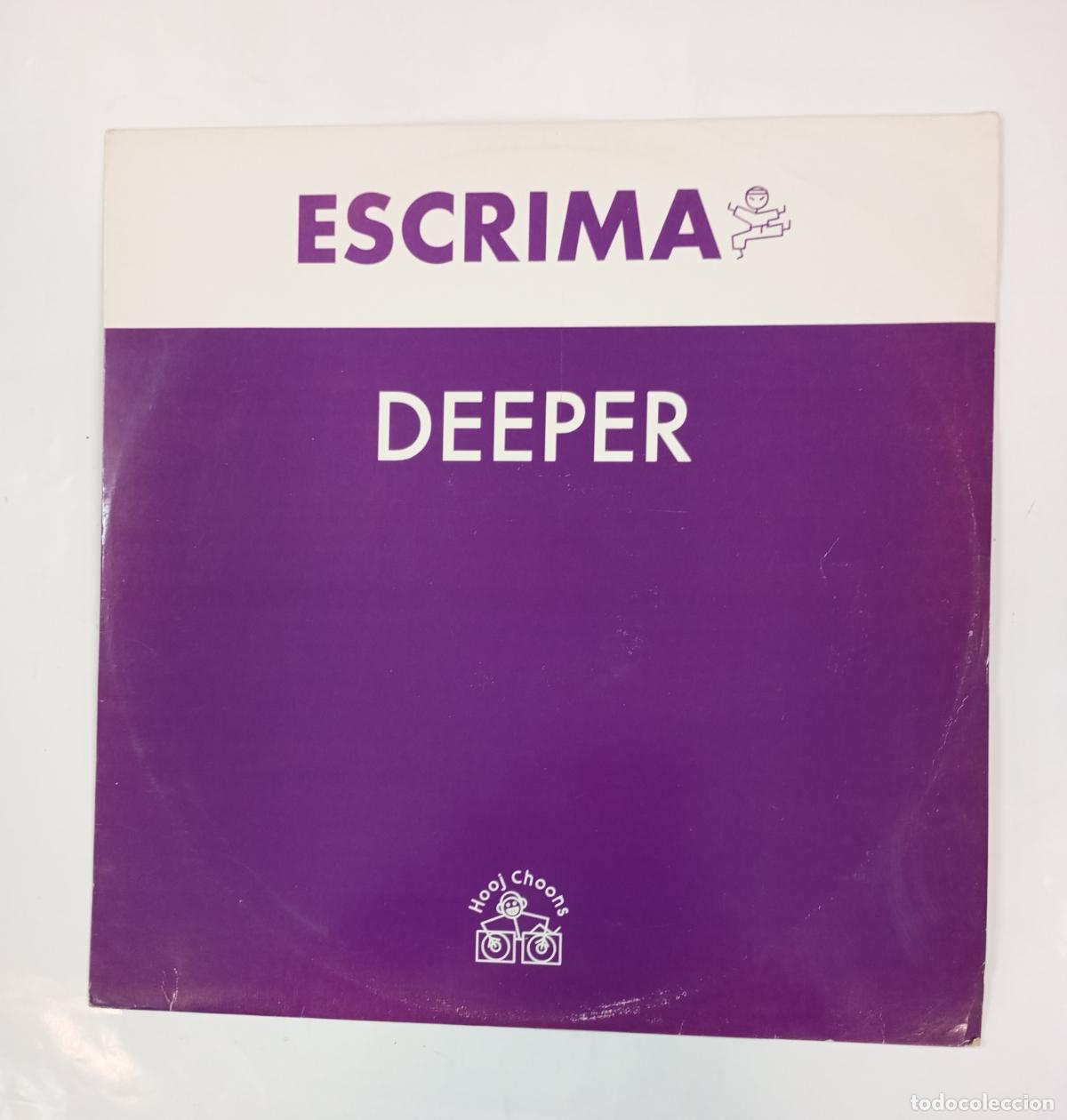 Discos de vinilo: ESCRIMA. DEEPER. MAXI-SINGLE. TDKDA59 - Foto 1
