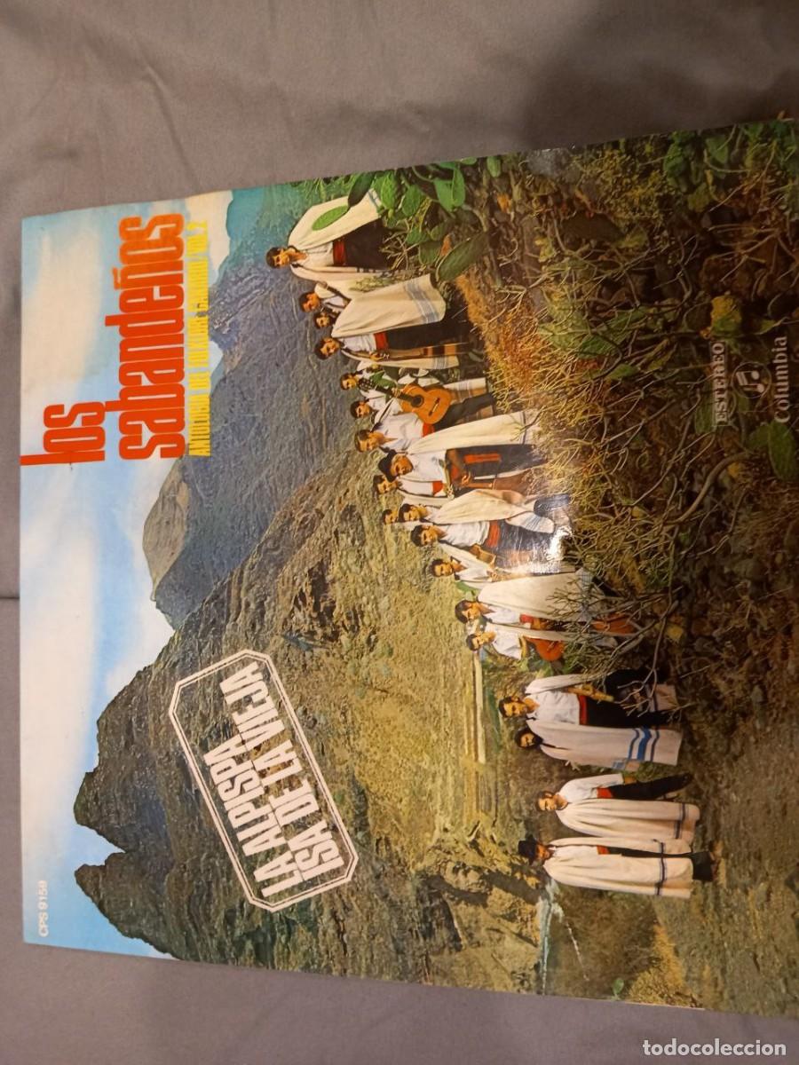 Discos de vinilo: Los Sabande&ntilde;os. Antolog&iacute;a del folklore canario. - Foto 1