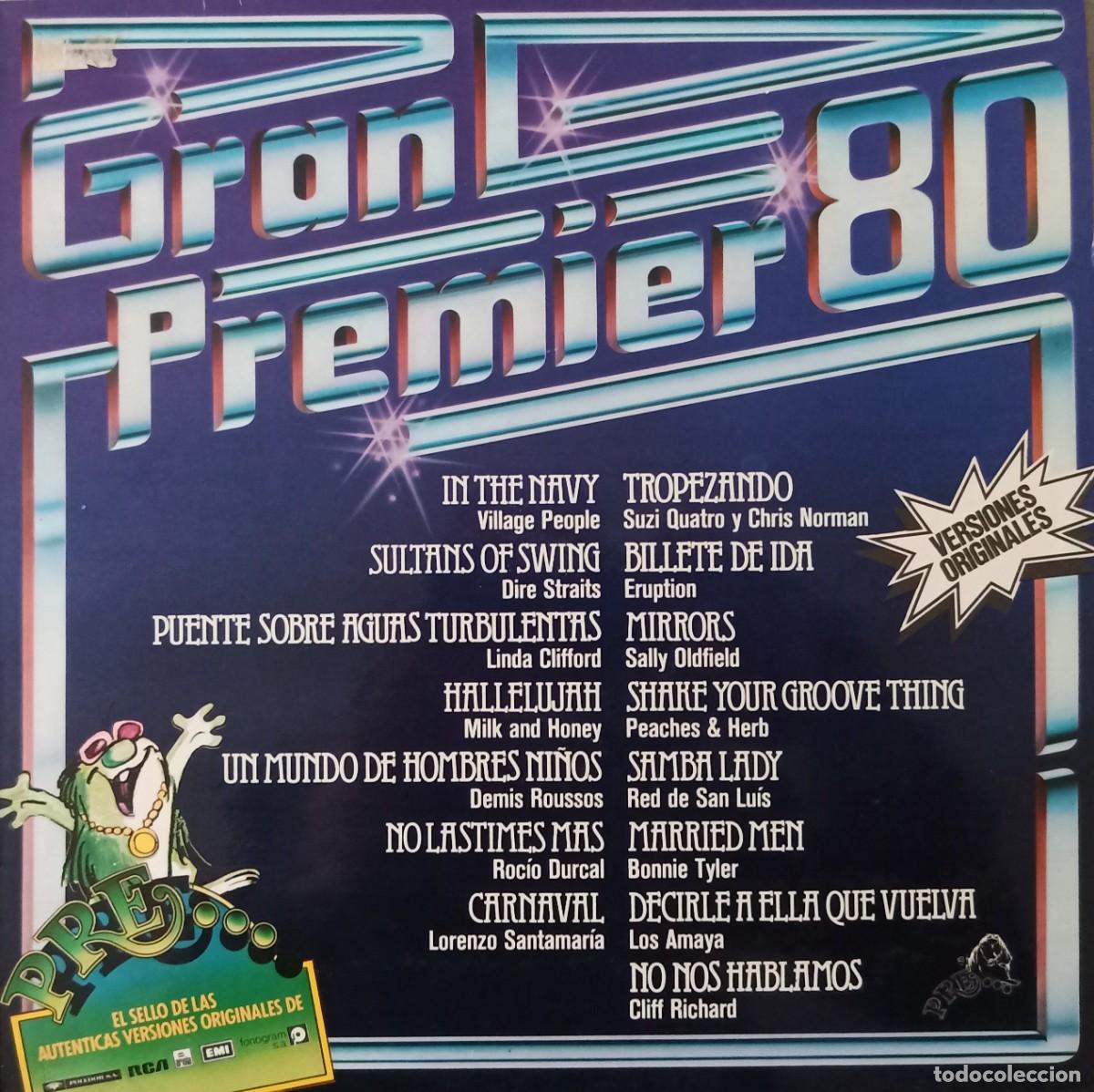 Discos de vinilo: Gran Premier 80. Varios int&eacute;rpretes. Vinilo LP. - Foto 1