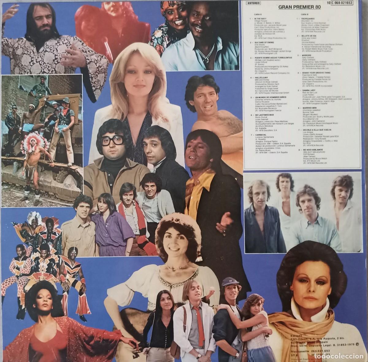 Discos de vinilo: Gran Premier 80. Varios int&eacute;rpretes. Vinilo LP. - Foto 2