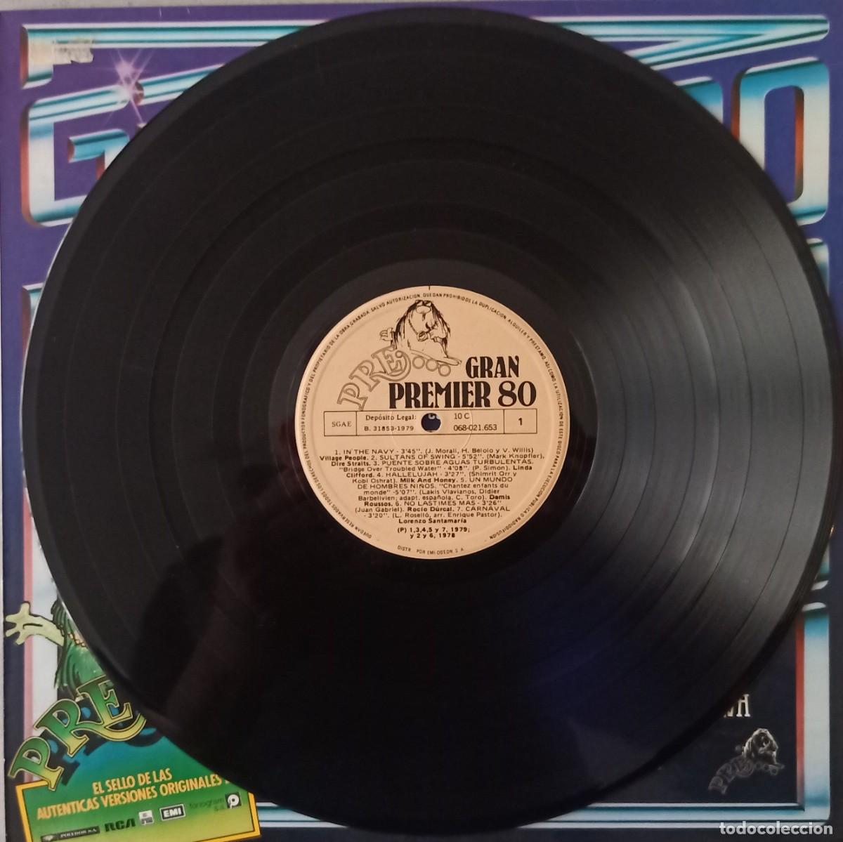 Discos de vinilo: Gran Premier 80. Varios int&eacute;rpretes. Vinilo LP. - Foto 3